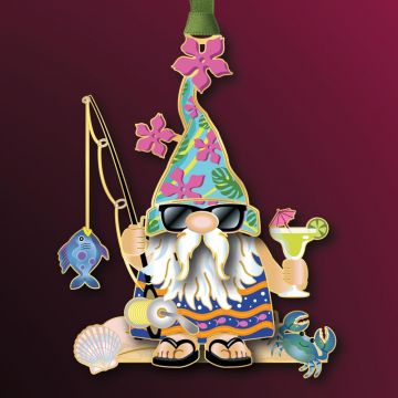 Beacon Design Coastal Gnome Ornament image