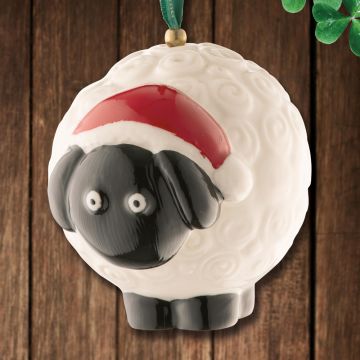 Belleek Sheep Porcelain Ornament image