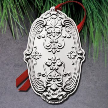 2021 Gorham Chantilly 14th Edition Sterling Ornament image
