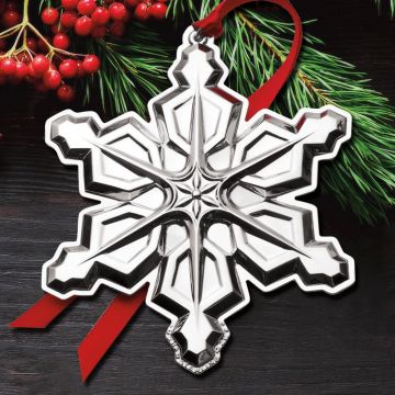 2023 Gorham Snowflake 54th Edition Sterling Ornament image