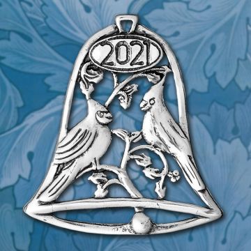 2021 Hand & Hammer Birds Annual Sterling Ornament image