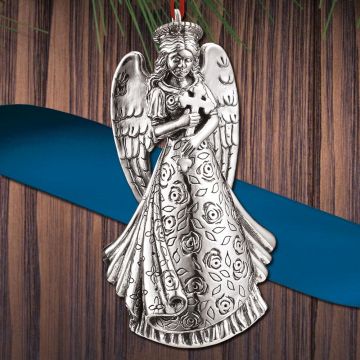 JT Inman Angel of Love Sterling Ornament image