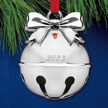 2023 Lenox Jingle Bell Silverplate Ornament image
