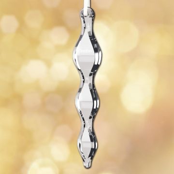 Orrefors Icicle Crystal Undated Ornament image