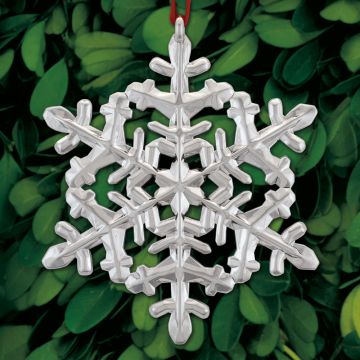 2023 Sterling Collectables Snowflake 11th Edition Sterling Ornament image