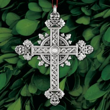 2022 Sterling Collectables Cathedral Cross 6th Edition Sterling Ornament image