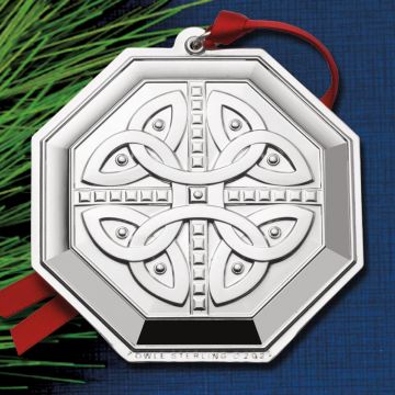 2022 Towle Celtic 23rd Edition Sterling Ornament image