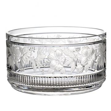 House of Waterford Master Craft 10" Garland Crystal Bowl image
