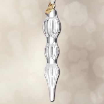 2023 Waterford Icicle Annual Crystal Ornament image