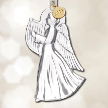 2023 Waterford Angel Annual Crystal Ornament image