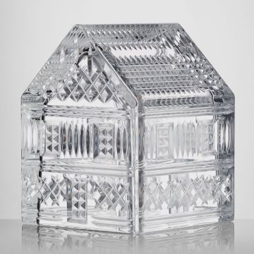 Waterford Gingerbread House Crystal Figurine image