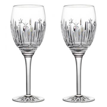 Waterford Winter Wonders Midnight Frost Crystal Wine Glass Set image