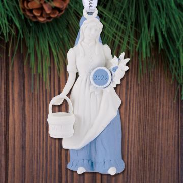2022 Wedgwood Eight Maids Annual Porcelain Ornament image