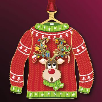 2024 Beacon Design Ugly Christmas Sweater Ornament image