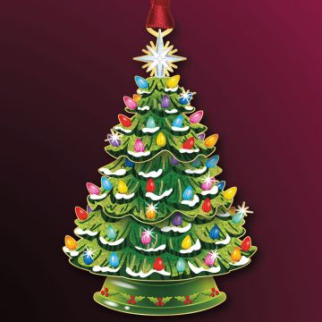 2024 Beacon Design Nostalgic Christmas Tree Ornament image