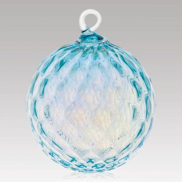 Glass Eye March Aquamarine Ornament image