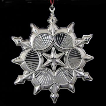 2006 Gorham Snowflake Sterling Ornament image
