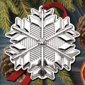 2017 Gorham Snowflake 48th Edition Sterling Ornament image