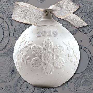 2019 Lladro Annual Ball Porcelain Ornament image