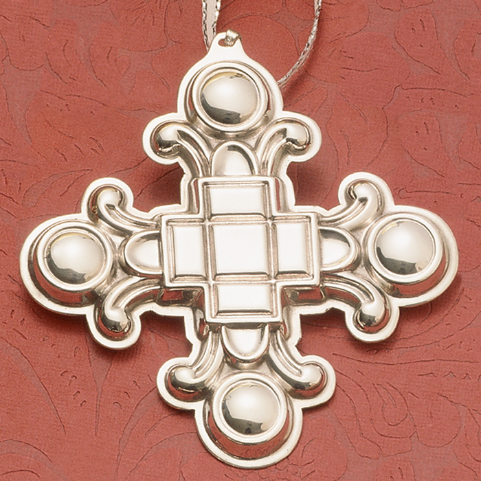 2002 Reed & Barton Cross Sterling Ornament Sterling Collectables