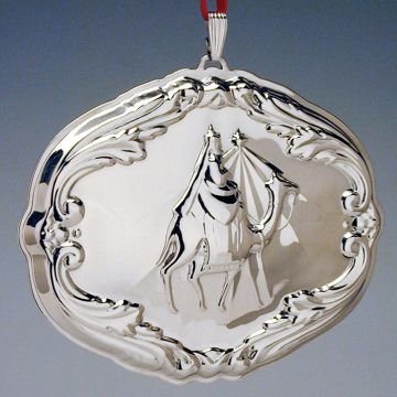 2007 Reed & Barton Songs of Christmas Sterling Ornament image