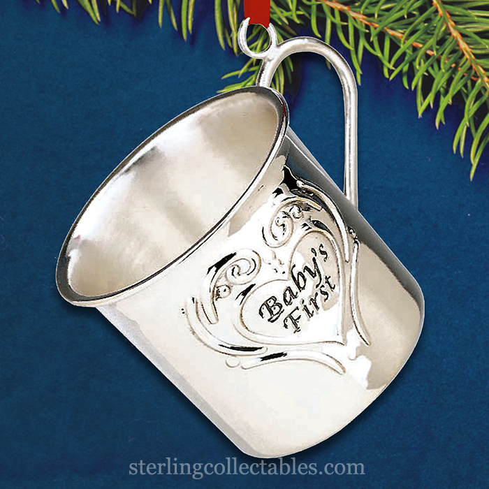 2014 reed barton baby 39 s first christmas cup sterling wallace silver christmas bell