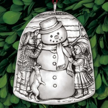 2018 Sterling Collectables Frosty Snowman 4th Edition Sterling Ornament image