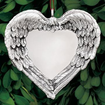 Sterling Collectables Remembrance Heart Sterling Ornament image