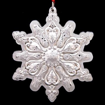 2000 Towle Old Master Snowflake Sterling Ornament image