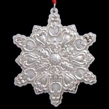 1999 Towle Old Master Snowflake Sterling Ornament image