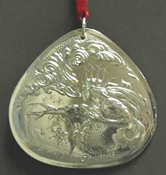 1987 Towle Songs Of Christmas Sterling Ornament image