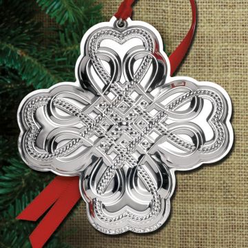 2019 Towle Celtic 20th Edition Sterling Ornament image