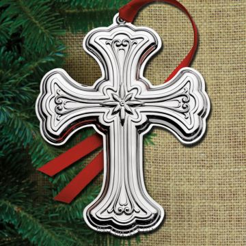 2019 Towle Cross 27th Edition Sterling Ornament image
