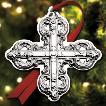 2019 Wallace Cross 24th Edition Sterling Ornament image