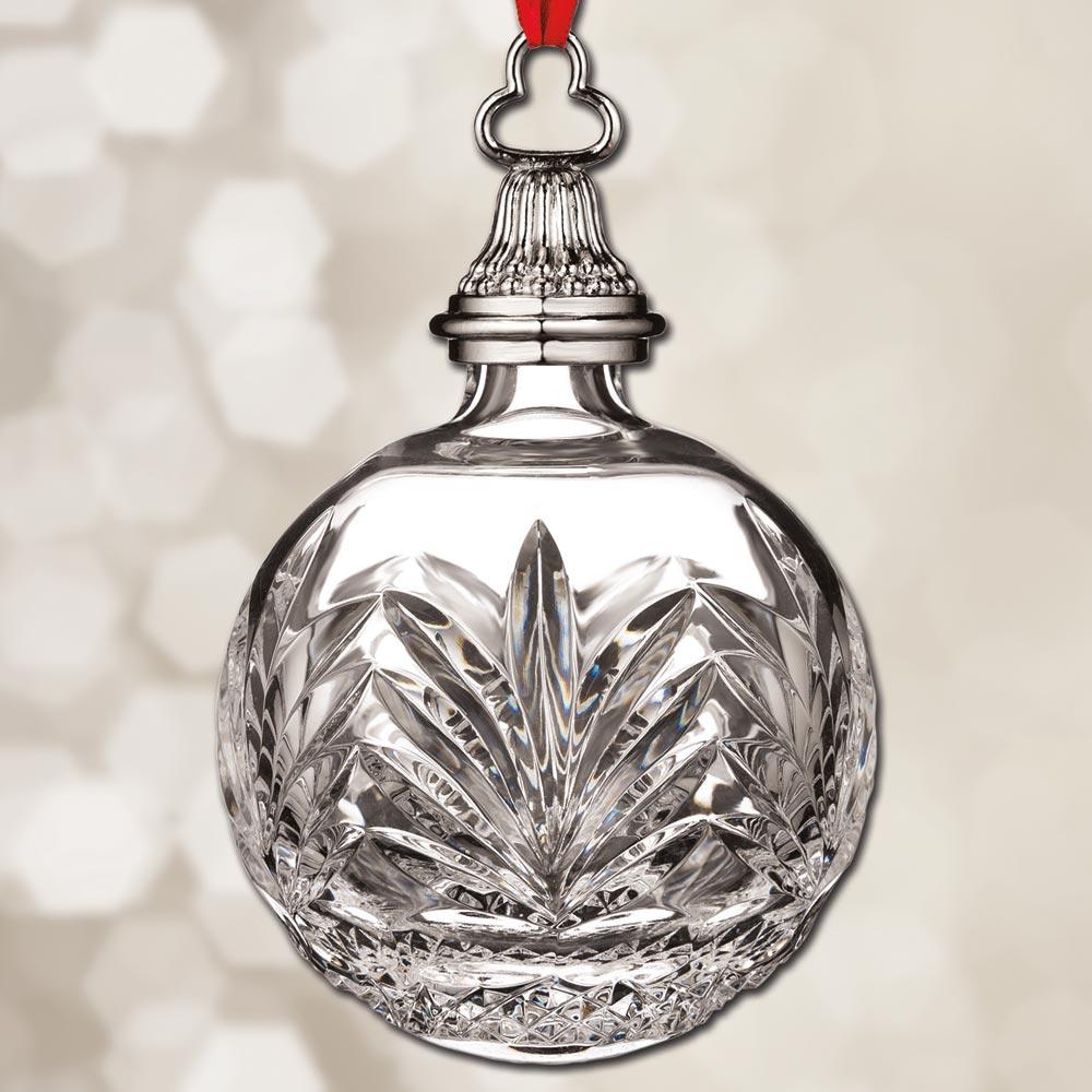 2017 Waterford Times Square Ball Crystal Ornament Sterling Collectables