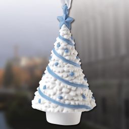2018 Wedgwood Figural Christmas Tree Porcelain Ornament 2018 Wedgwood Figural Christmas Tree Porcelain Ornament