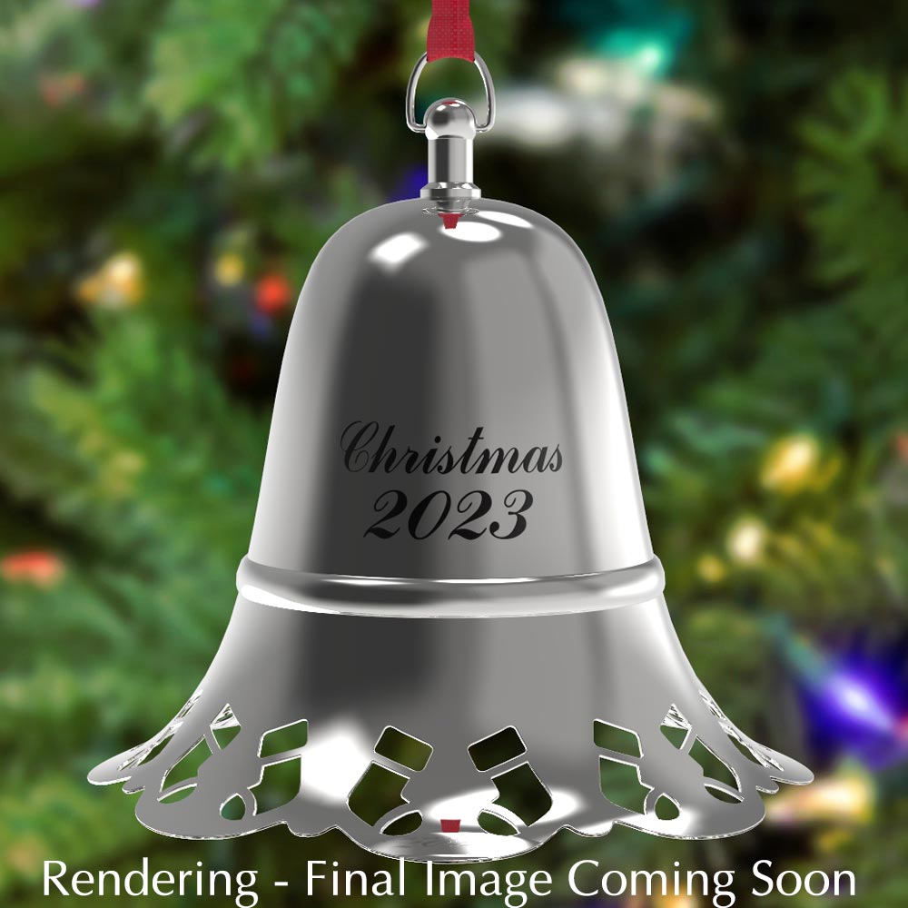 Sterling Collectables 2023 Towle Music Bell 43rd Edition Silverplate