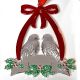 Lenox Our First Christmas Doves Silverplate Ornament