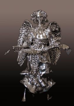 Rebecca Dykstra Angel Tree Topper Sterling