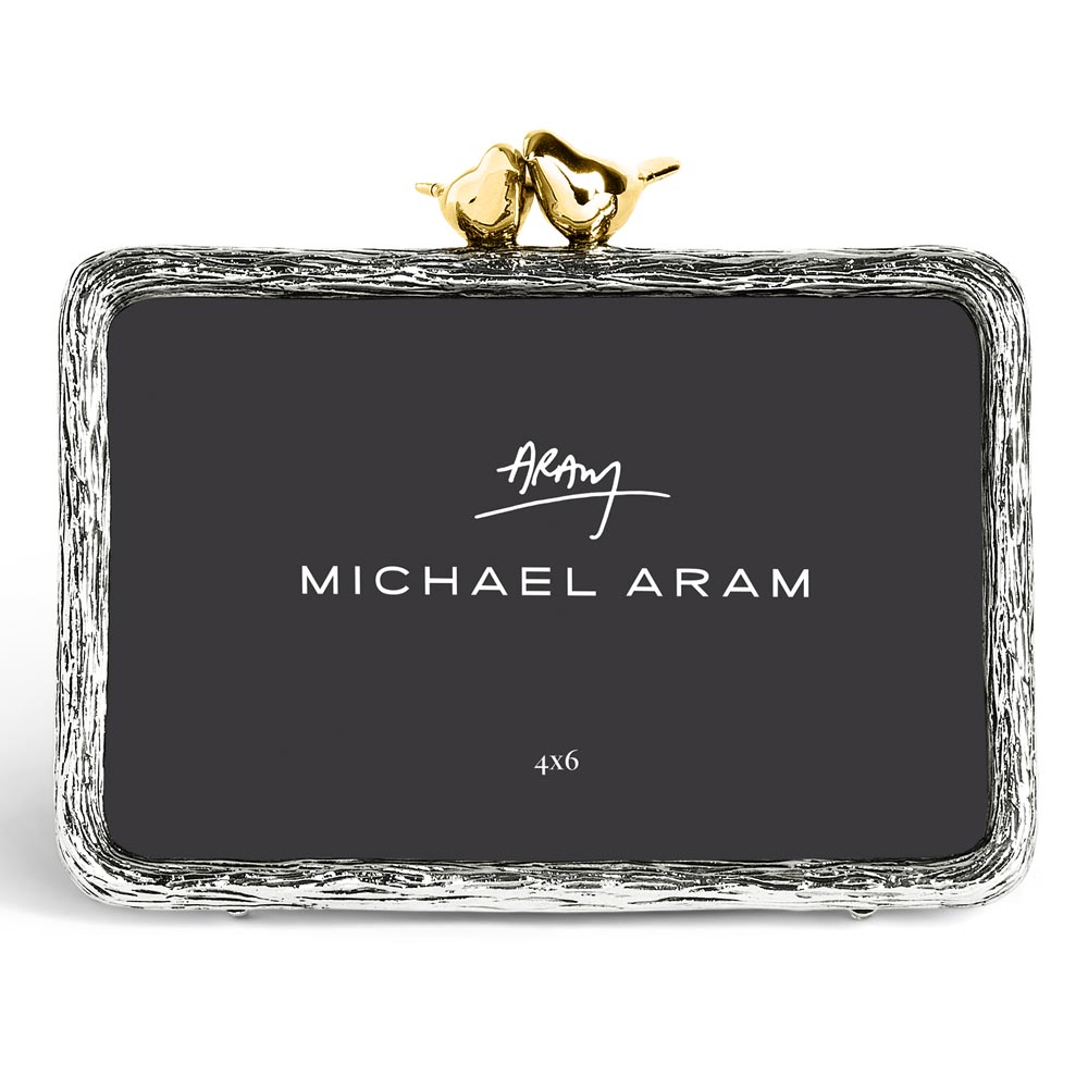 Sterling Collectables: Michael Aram Love Birds Photo Frame