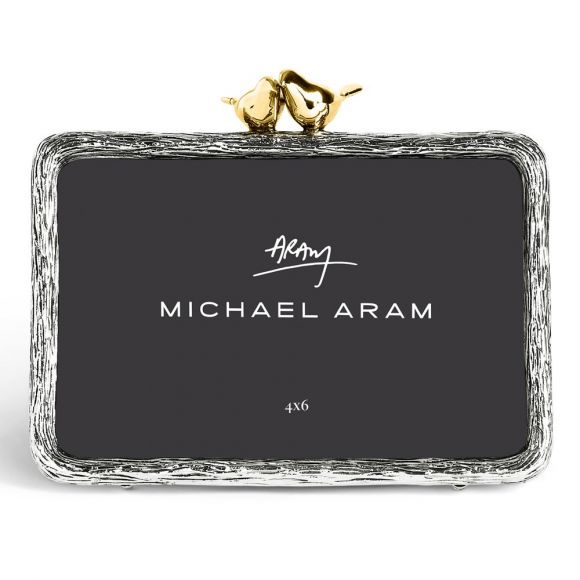 Sterling Collectables: Michael Aram Love Birds Photo Frame