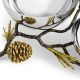 Michael Aram Pine Cone Double Bowl