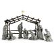 Michael Aram Nativity Figurine Set Silver Tone