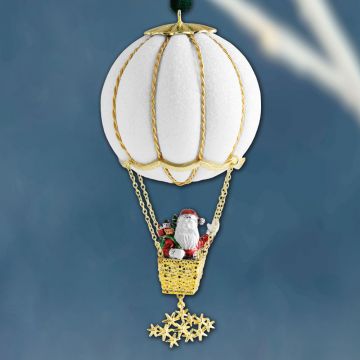 Michael Aram Santa in Balloon Ornament image