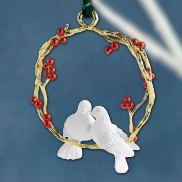 Michael Aram Turtle Dove Ornament image