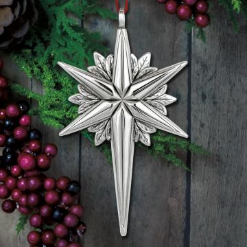 2022 Barrett + Cornwall Star of Hope Sterling Ornament image