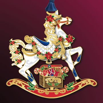 2023 Beacon Design Rocking Horse Ornament