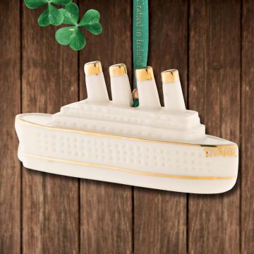 2023 Belleek Titanic Porcelain Ornament
