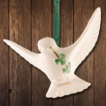 Belleek Dove Porcelain Ornament image