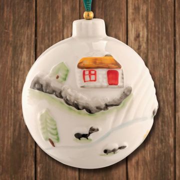 Belleek Connemara Bauble Ornament